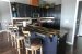 Open Kitchen with Granite Countertops